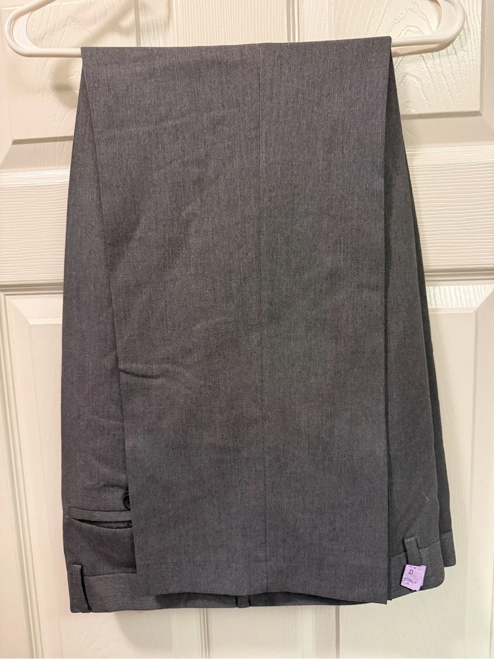 Banana Republic Tailored Slim Fit Dress Pants in Charcoal